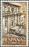 Spain 1960 Arquitectura 5 Ptas Brown & Ocre Edifil 1324